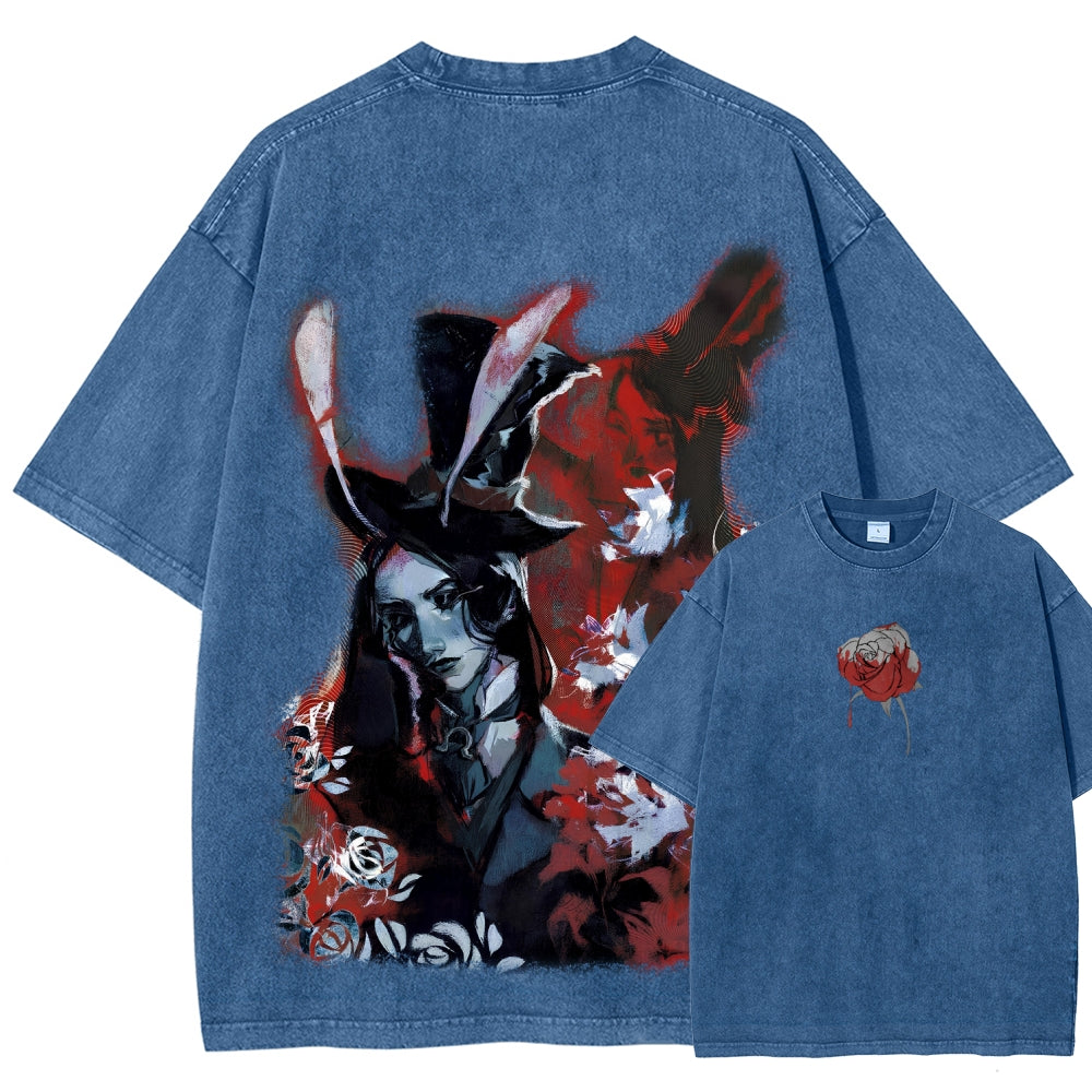 Alice Unisex Fit Washed T-Shirt 2601001190