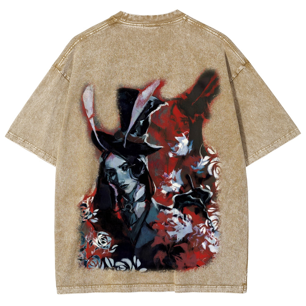 Alice Unisex Fit Washed T-Shirt 2601001190