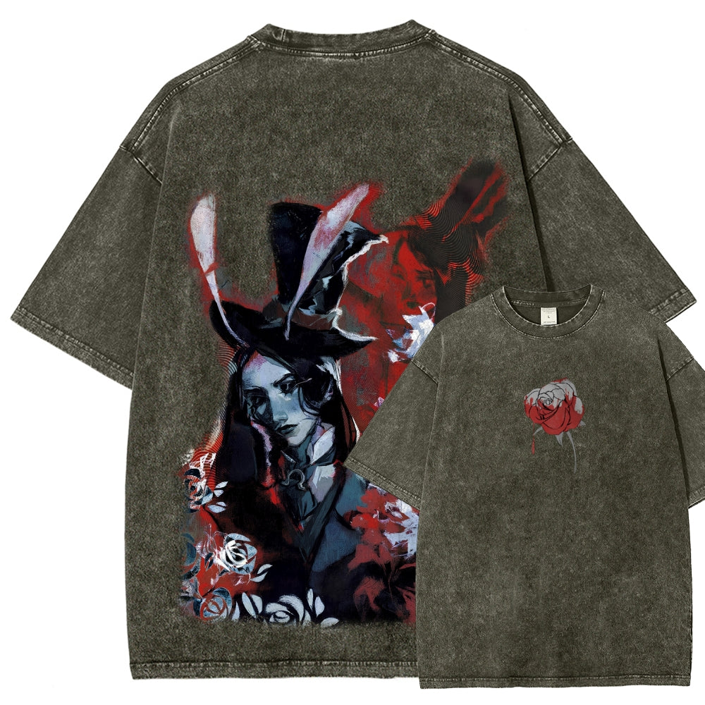 Alice Unisex Fit Washed T-Shirt 2601001190