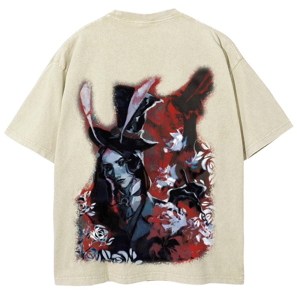 Alice Unisex Fit Washed T-Shirt 2601001190