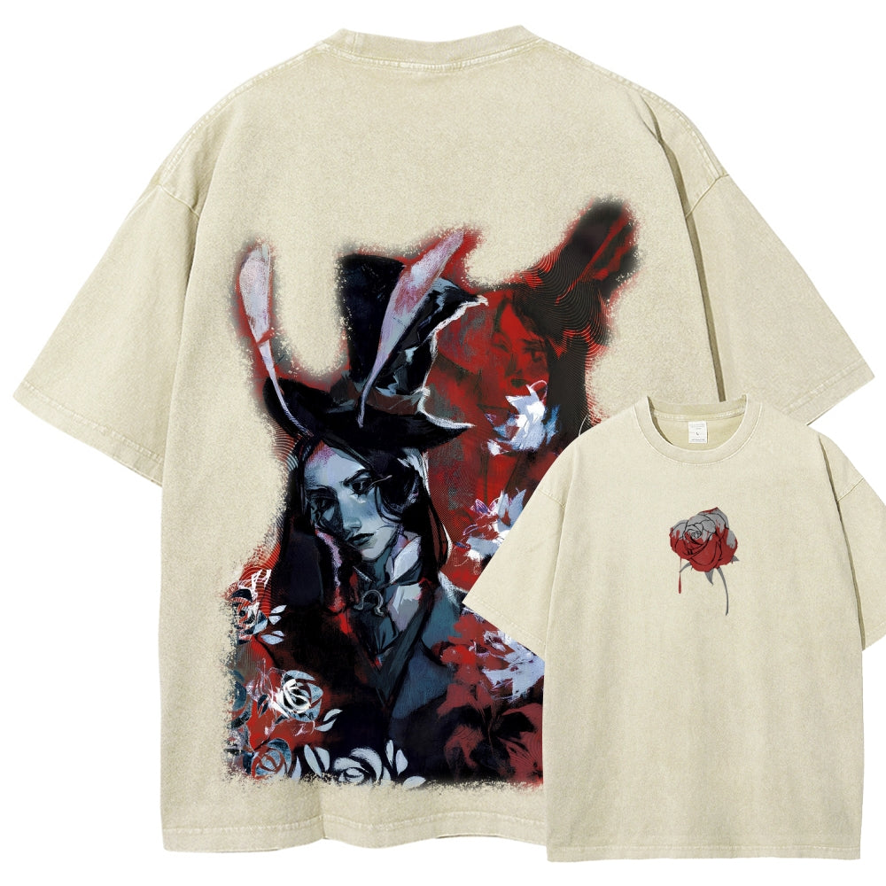 Alice Unisex Fit Washed T-Shirt 2601001190