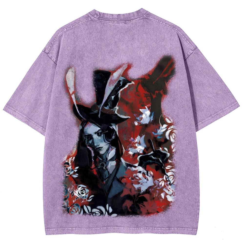 Alice Unisex Fit Washed T-Shirt 2601001190
