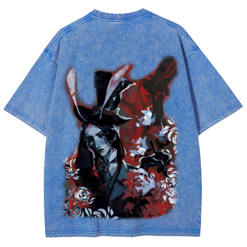 Alice Unisex Fit Washed T-Shirt 2601001190