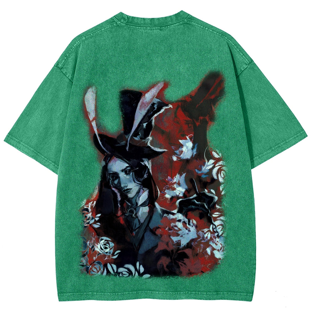 Alice Unisex Fit Washed T-Shirt 2601001190
