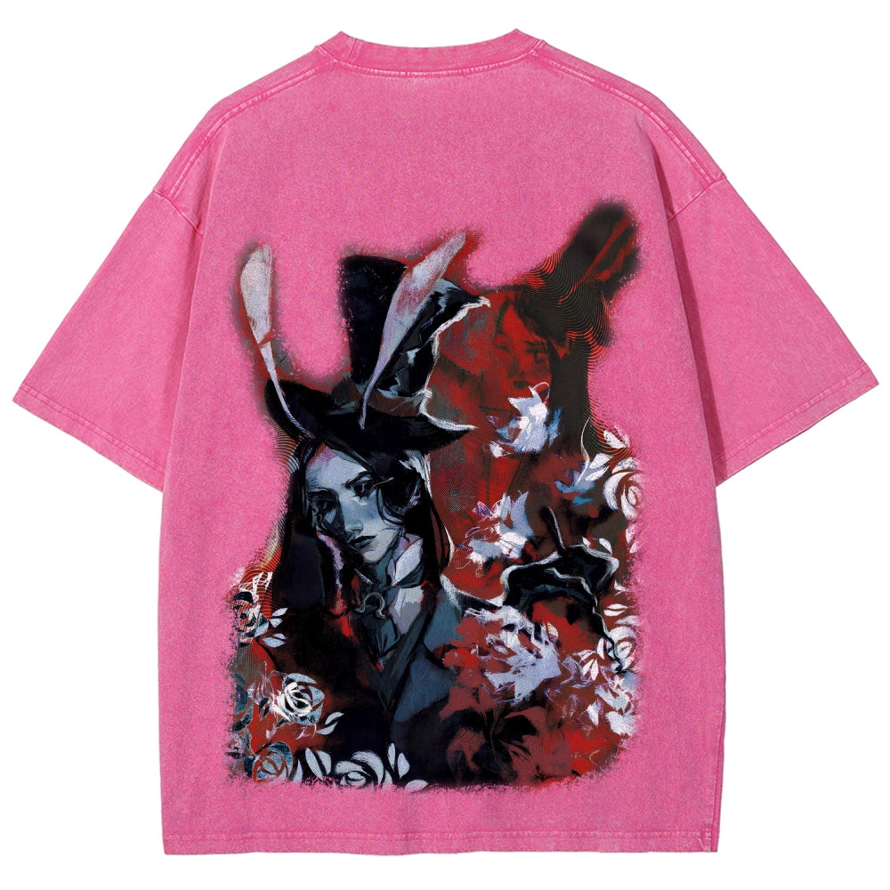 Alice Unisex Fit Washed T-Shirt 2601001190