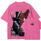 Alice Unisex Fit Washed T-Shirt 2601001190
