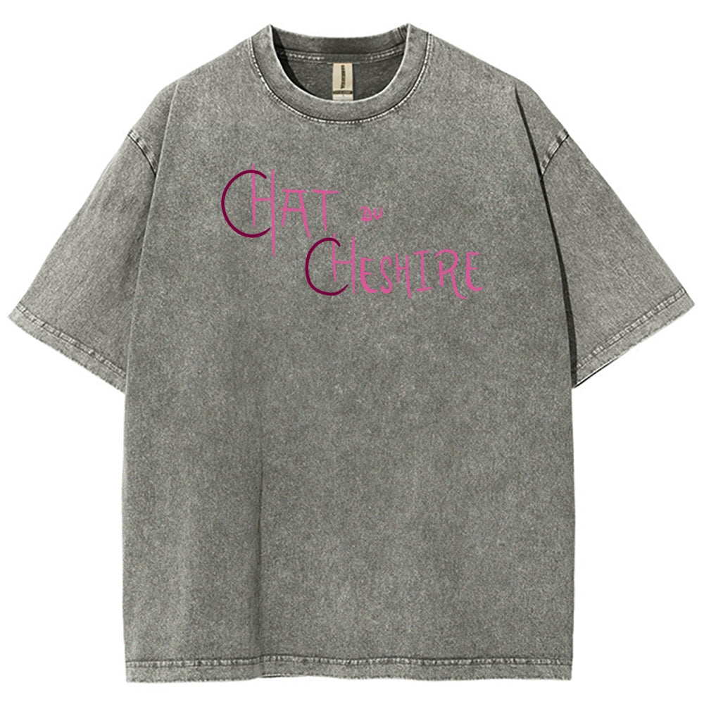 Alice Unisex Fit Washed T-Shirt 2601001234