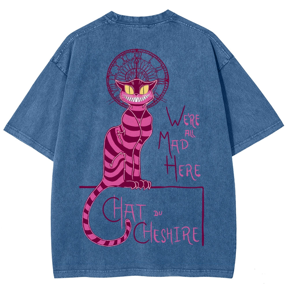 Alice Unisex Fit Washed T-Shirt 2601001234