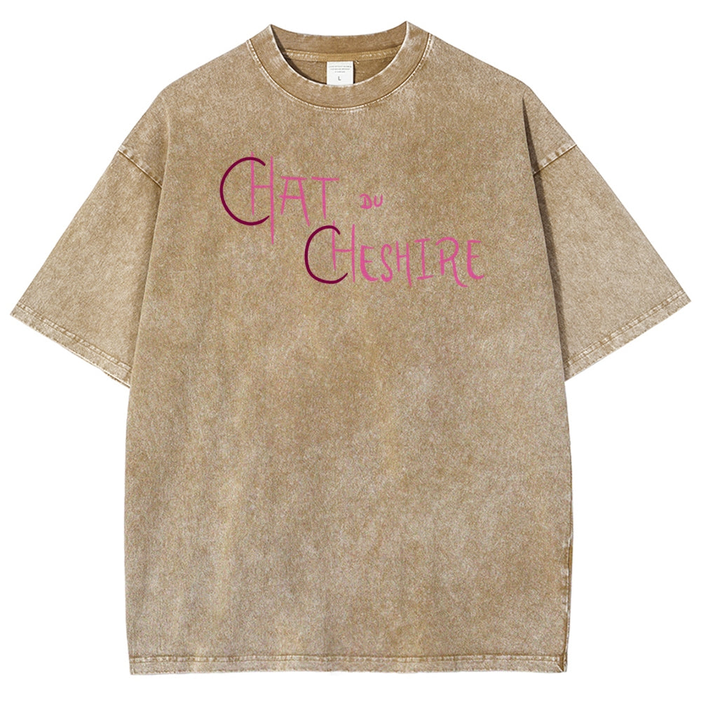 Alice Unisex Fit Washed T-Shirt 2601001234