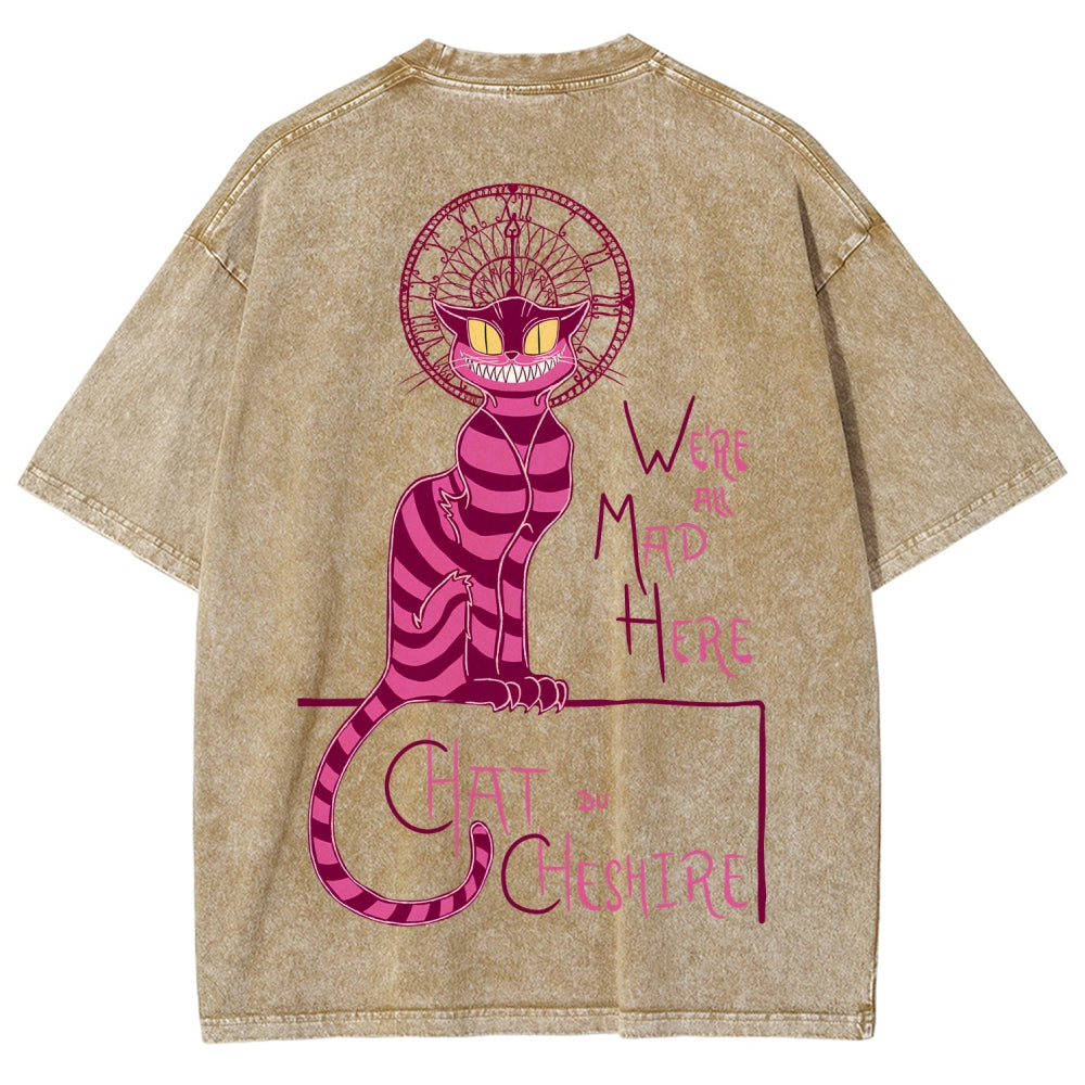 Alice Unisex Fit Washed T-Shirt 2601001234