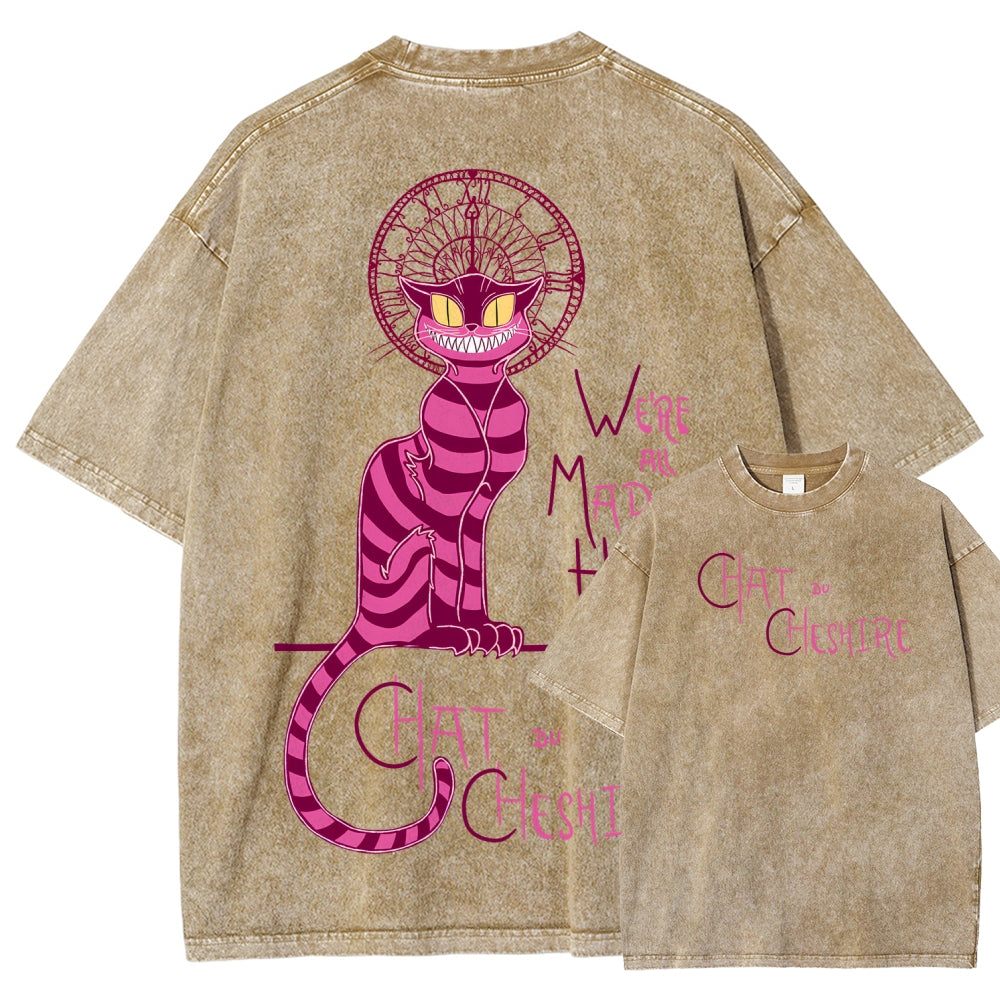 Alice Unisex Fit Washed T-Shirt 2601001234