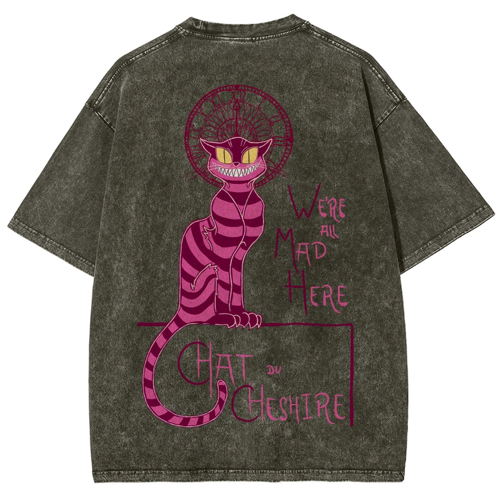 Alice Unisex Fit Washed T-Shirt 2601001234
