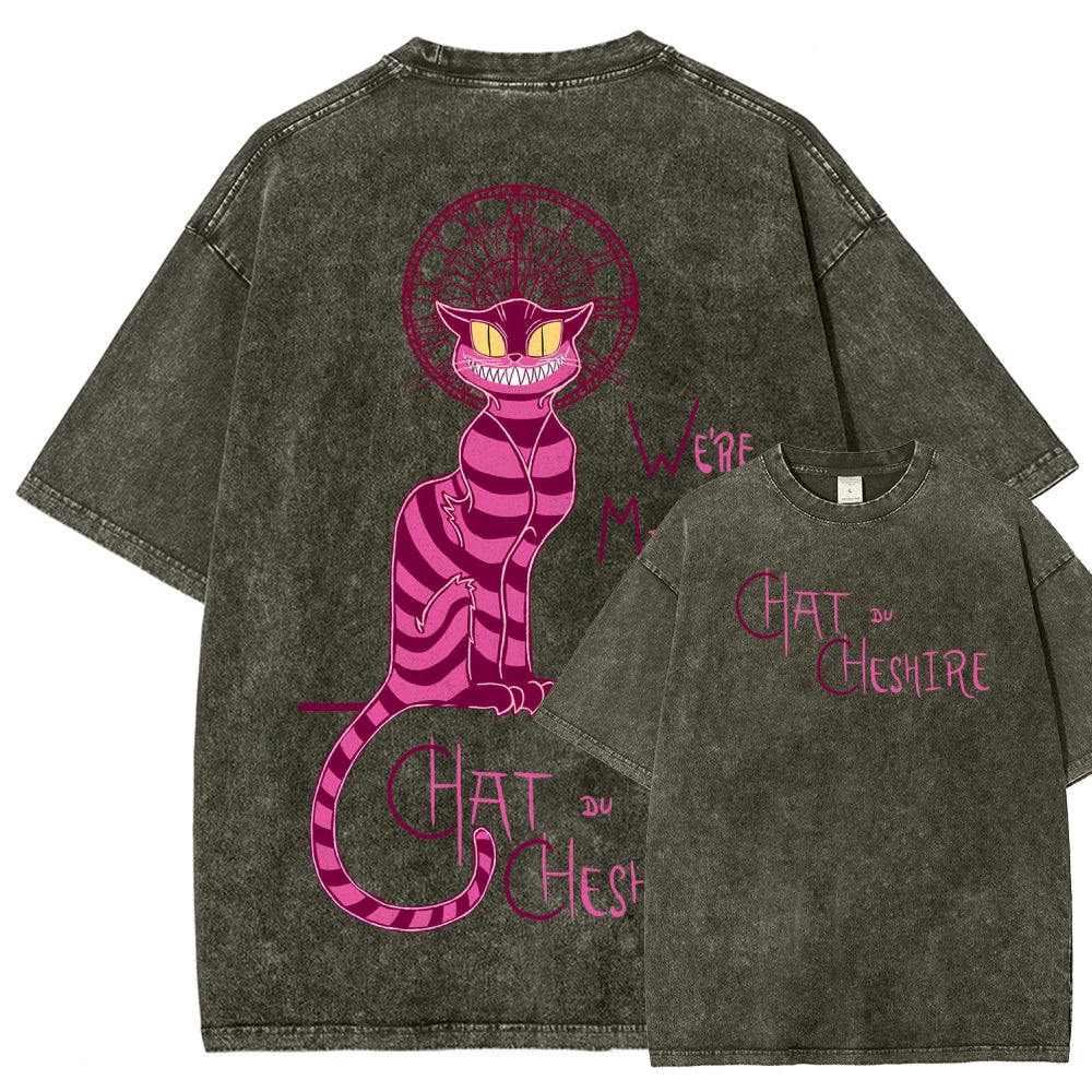 Alice Unisex Fit Washed T-Shirt 2601001234