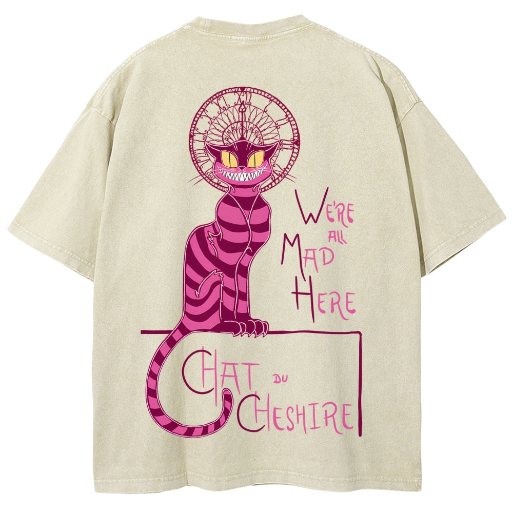 Alice Unisex Fit Washed T-Shirt 2601001234