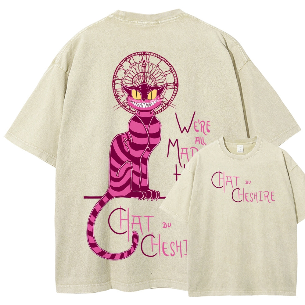Alice Unisex Fit Washed T-Shirt 2601001234