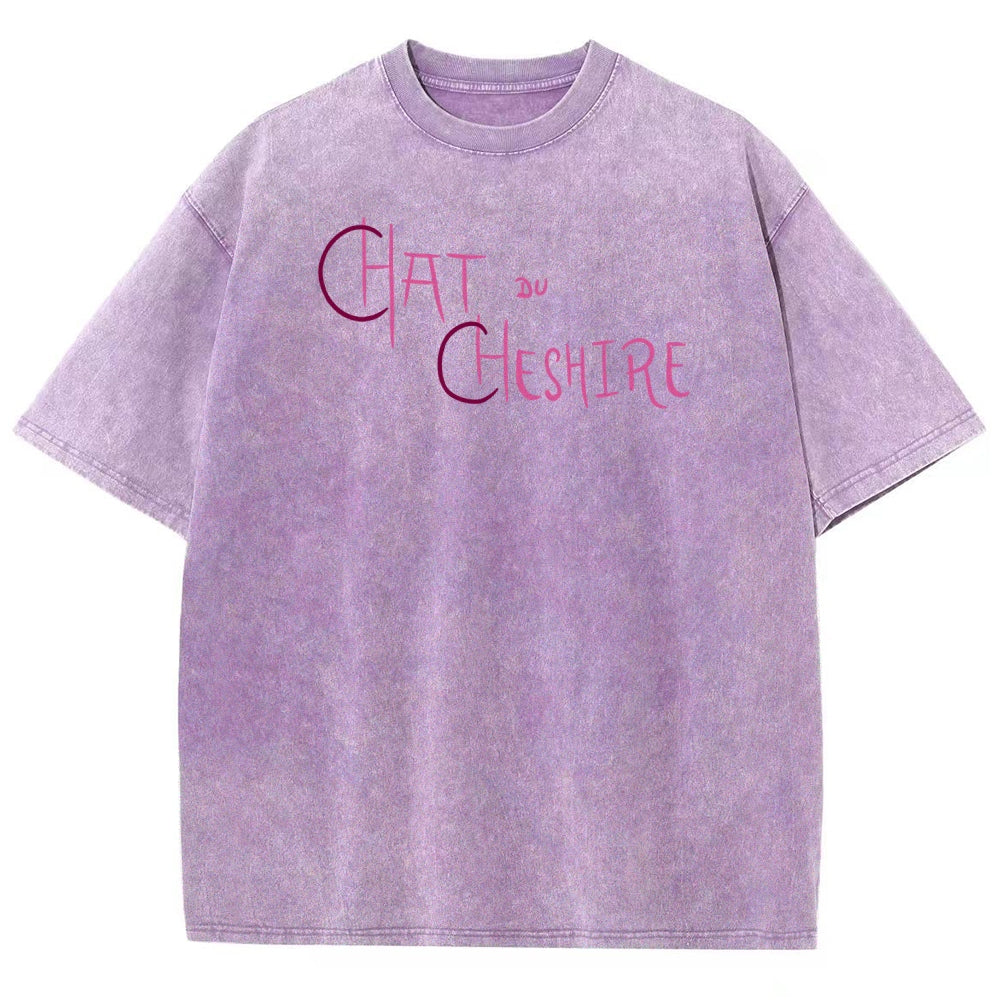 Alice Unisex Fit Washed T-Shirt 2601001234