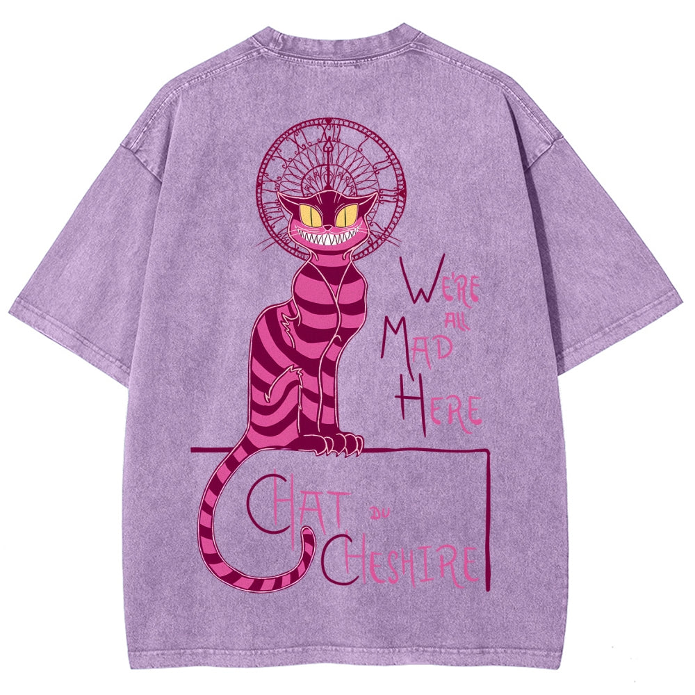 Alice Unisex Fit Washed T-Shirt 2601001234