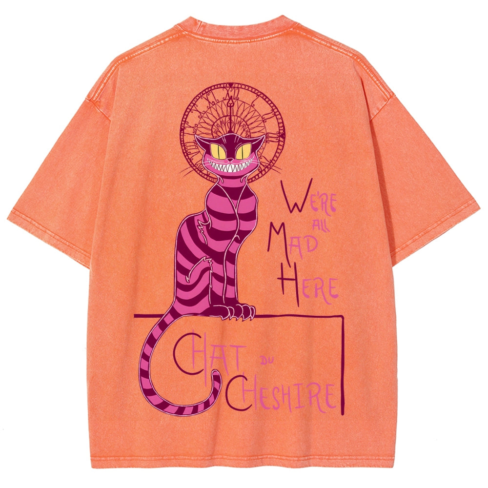 Alice Unisex Fit Washed T-Shirt 2601001234