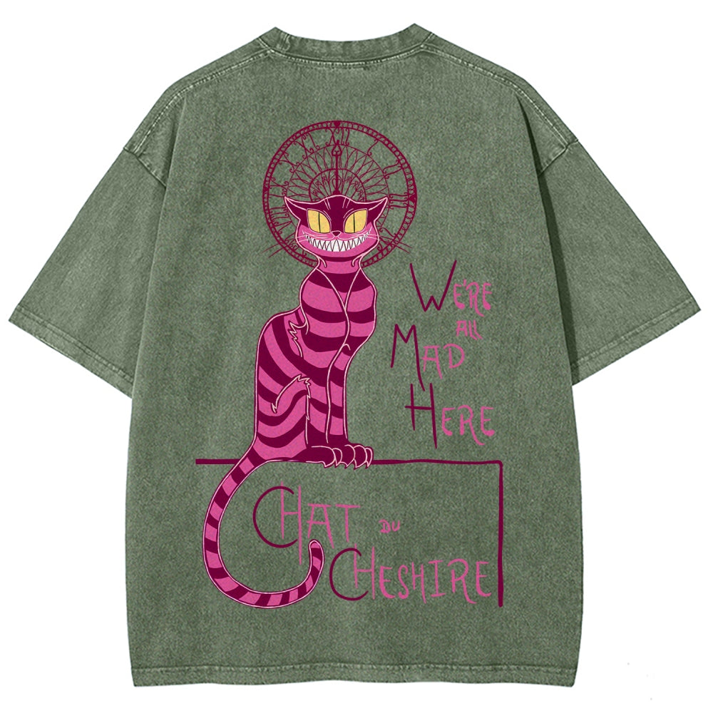 Alice Unisex Fit Washed T-Shirt 2601001234