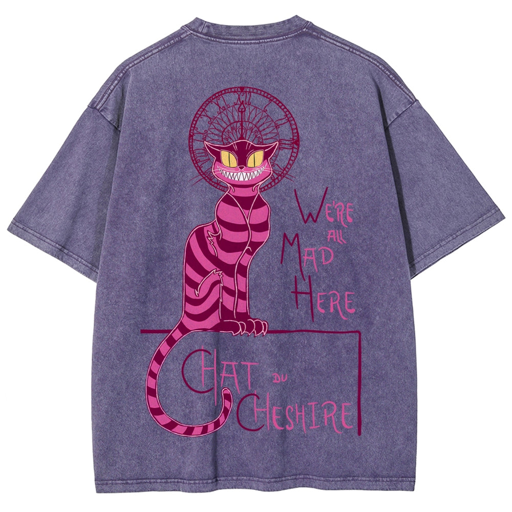 Alice Unisex Fit Washed T-Shirt 2601001234