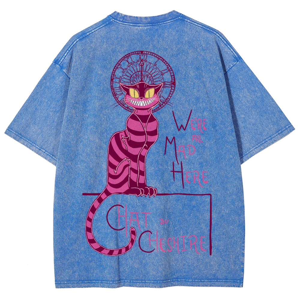 Alice Unisex Fit Washed T-Shirt 2601001234