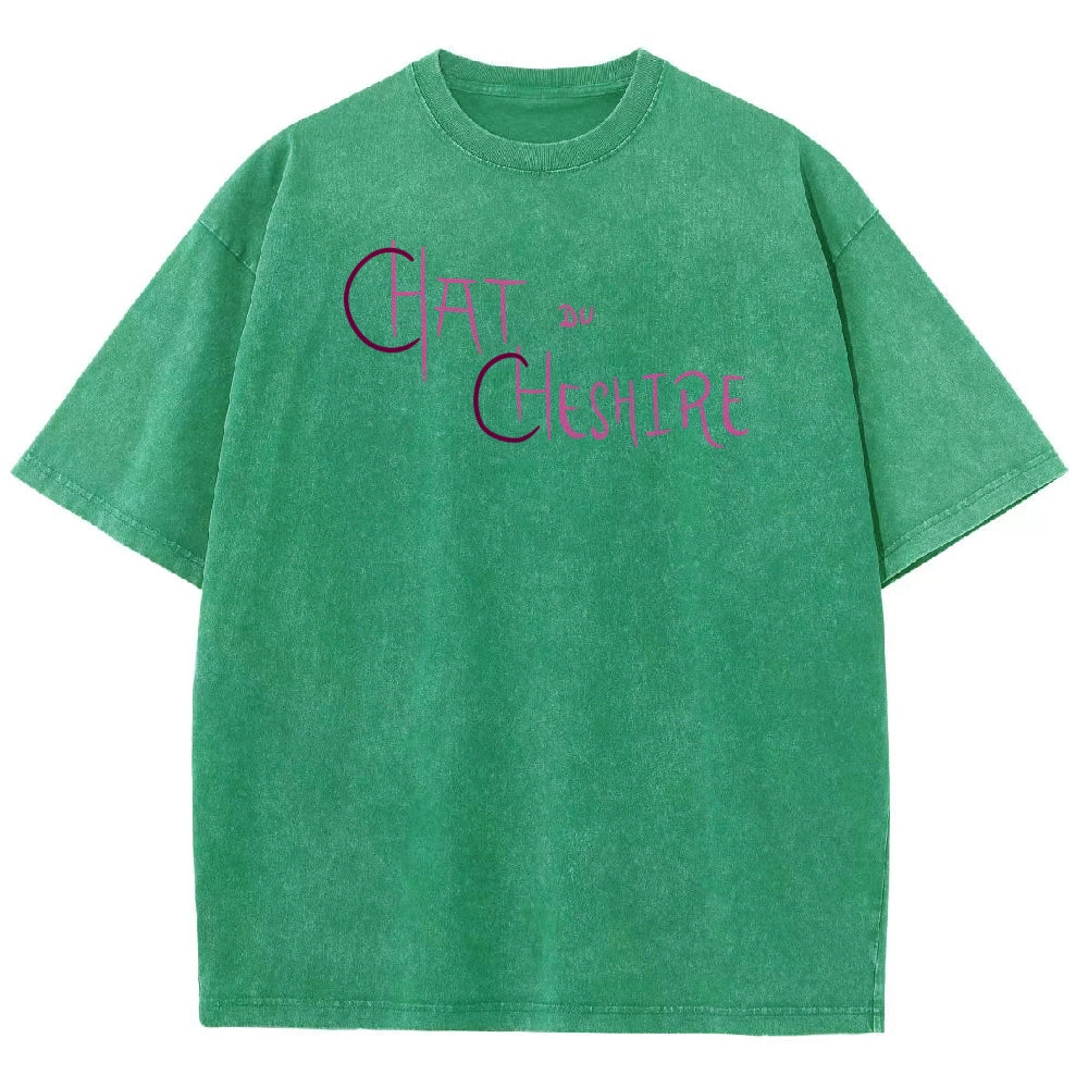 Alice Unisex Fit Washed T-Shirt 2601001234