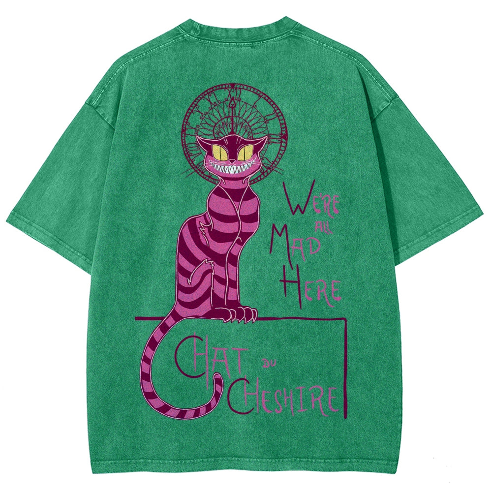 Alice Unisex Fit Washed T-Shirt 2601001234
