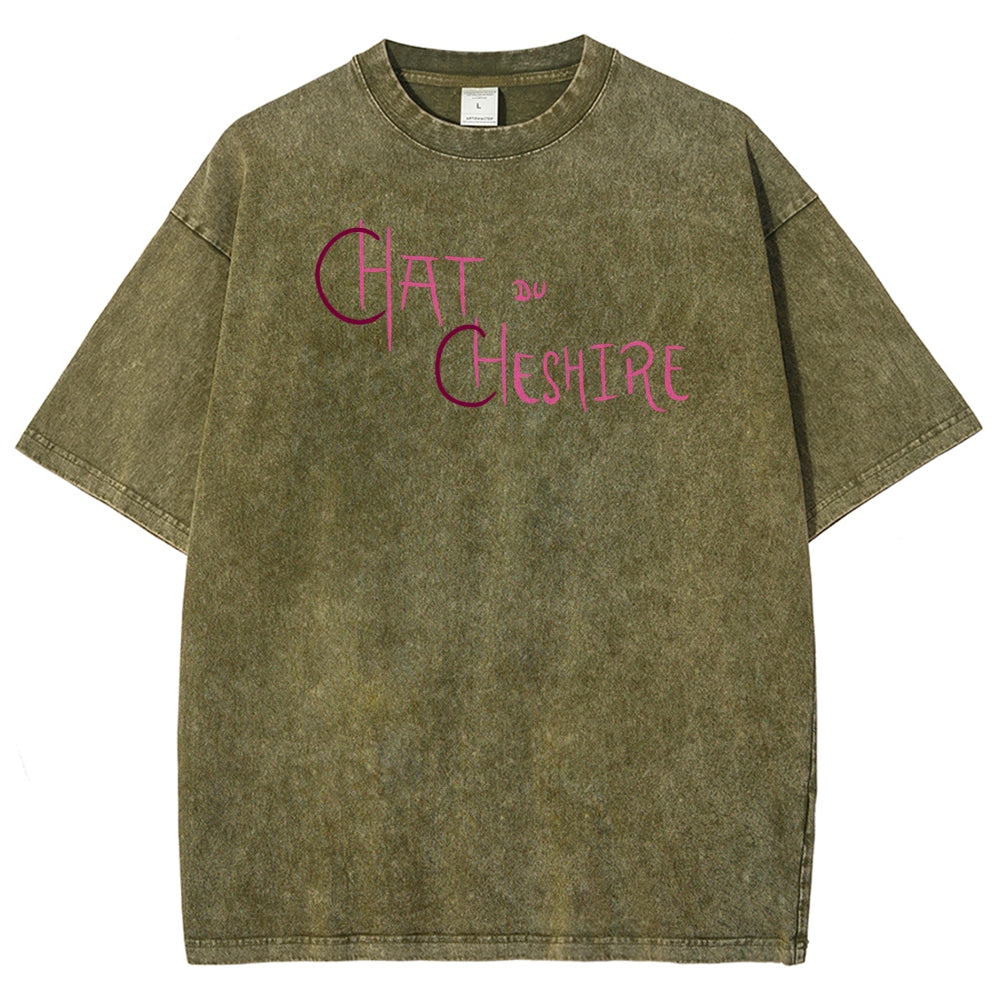 Alice Unisex Fit Washed T-Shirt 2601001234