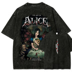 Alice Unisex Fit Washed T-Shirt 2601001257