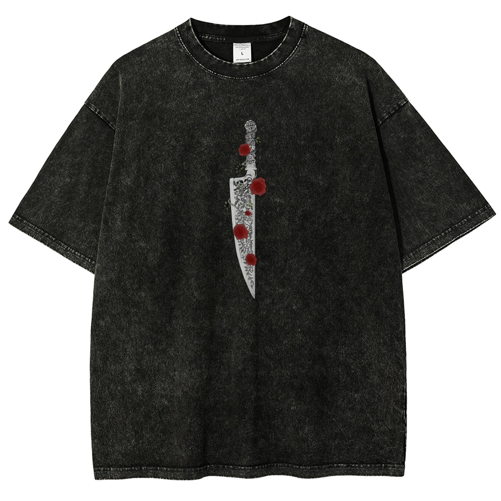 Alice Unisex Fit Washed T-Shirt 2601001257