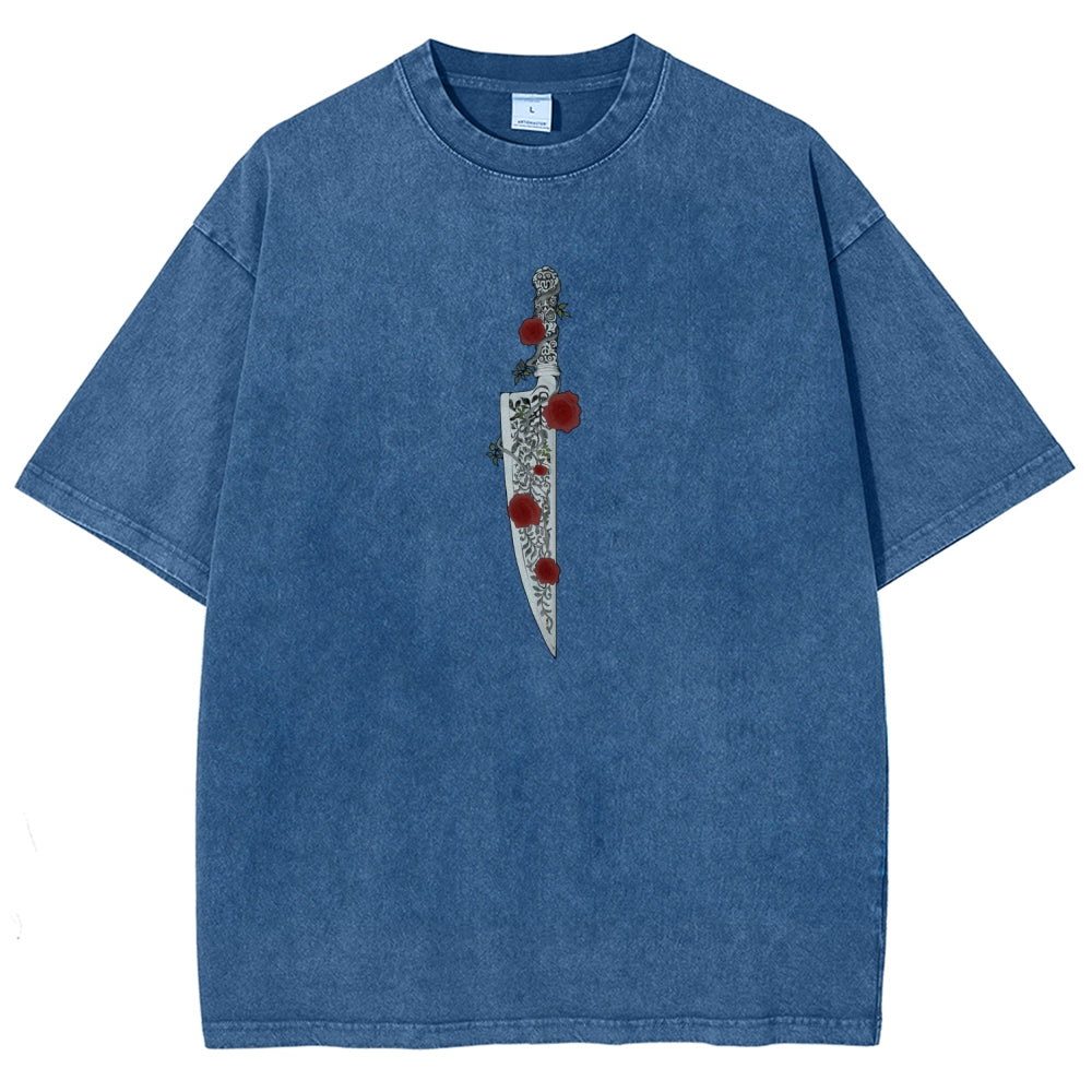 Alice Unisex Fit Washed T-Shirt 2601001257