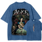 Alice Unisex Fit Washed T-Shirt 2601001257