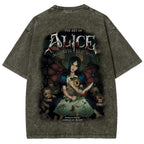 Alice Unisex Fit Washed T-Shirt 2601001257