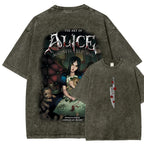 Alice Unisex Fit Washed T-Shirt 2601001257
