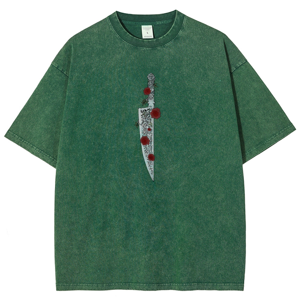 Alice Unisex Fit Washed T-Shirt 2601001257