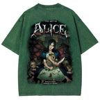Alice Unisex Fit Washed T-Shirt 2601001257