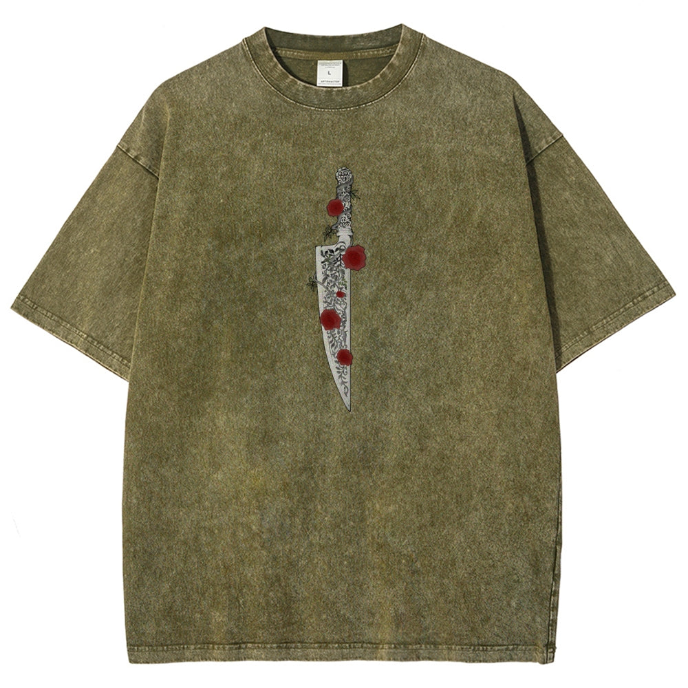 Alice Unisex Fit Washed T-Shirt 2601001257