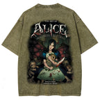Alice Unisex Fit Washed T-Shirt 2601001257