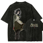 Alice Unisex Fit Washed T-Shirt 2601001369