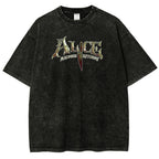 Alice Unisex Fit Washed T-Shirt 2601001369