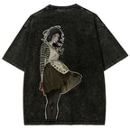 Alice Unisex Fit Washed T-Shirt 2601001369