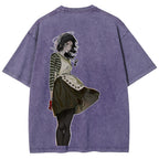 Alice Unisex Fit Washed T-Shirt 2601001369
