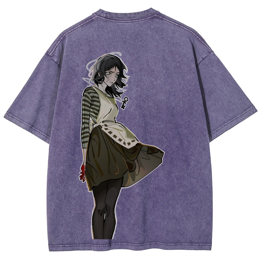 Alice Unisex Fit Washed T-Shirt 2601001369