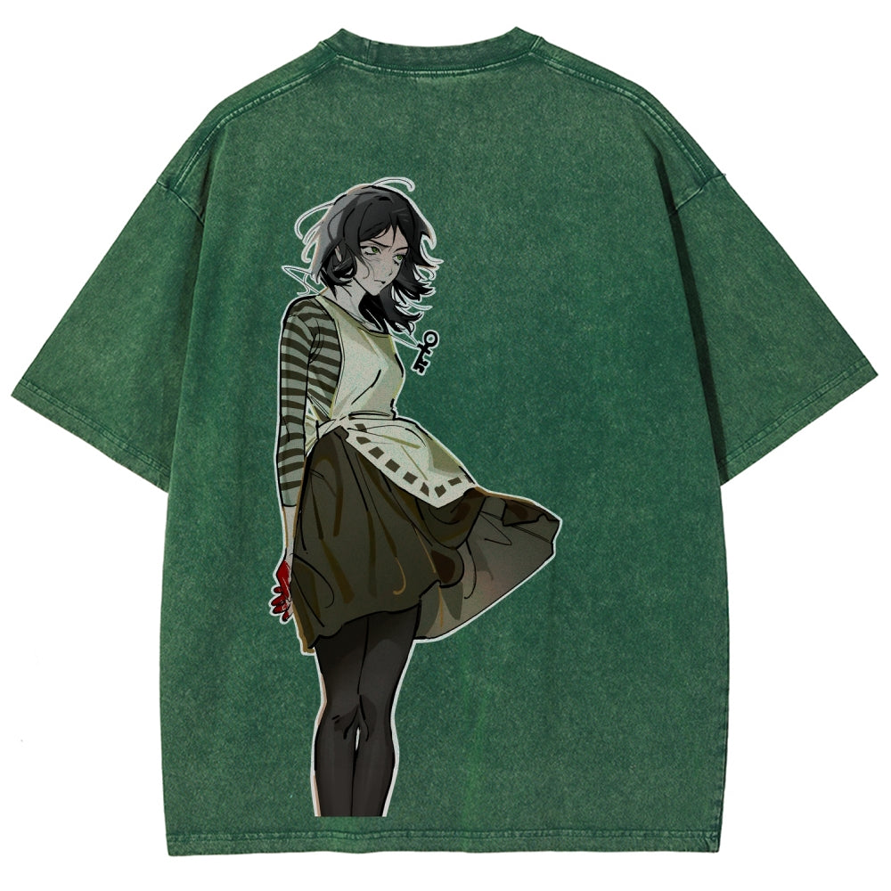 Alice Unisex Fit Washed T-Shirt 2601001369