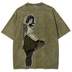 Alice Unisex Fit Washed T-Shirt 2601001369