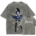 Alice Unisex Fit Washed T-Shirt 2601001391