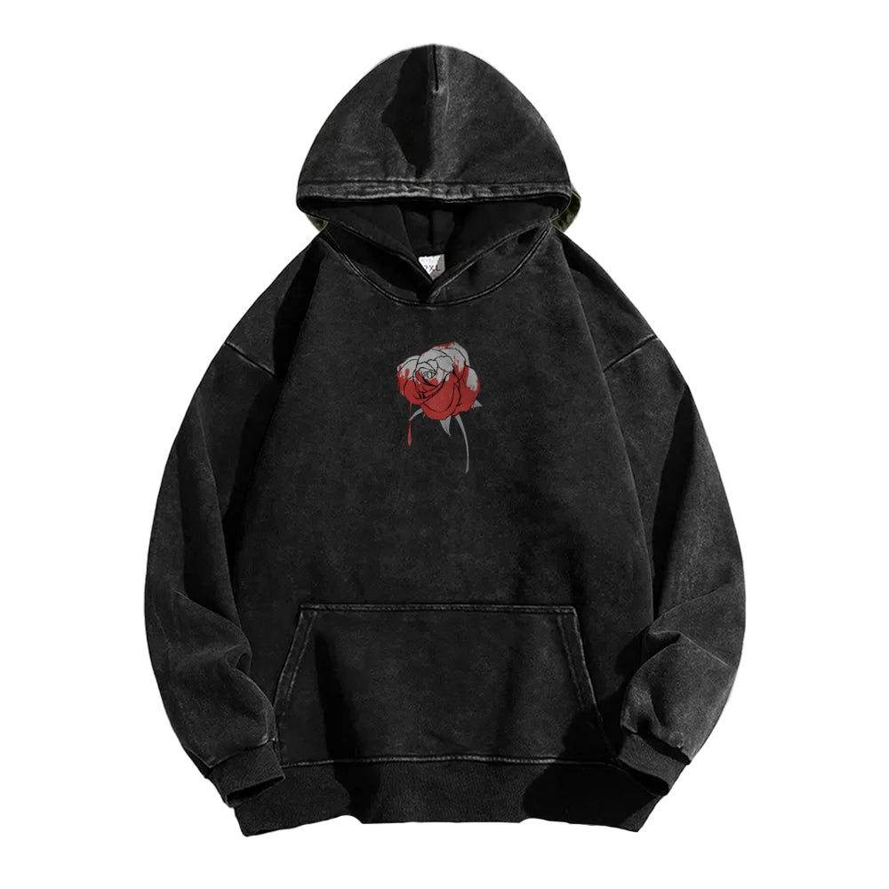 Alice Unisex Washed Hoodie 2601002081