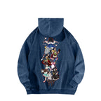 Alice Unisex Washed Hoodie 2601002095