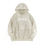 Alice Unisex Washed Hoodie 2601002115