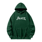 Alice Unisex Washed Hoodie 2601002115